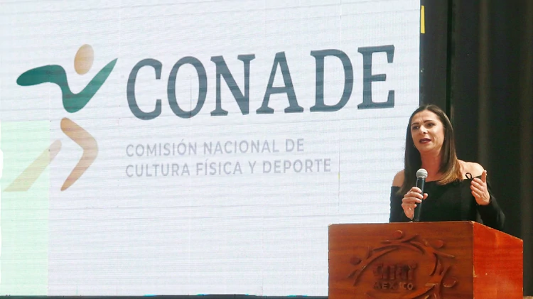 Ana Gabriela Guevara también dijo que aún no pedirá licencia de su cargo para ser candidata a la gubernatura de Sonora. (Foto: Conade)