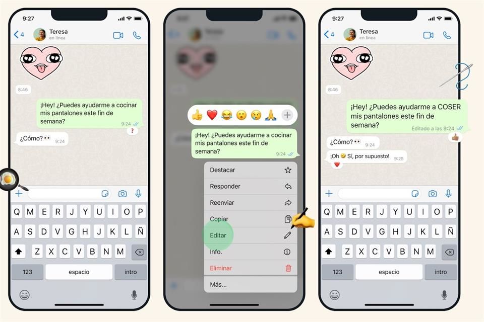WhatsApp y su nueva función “Editar Mensajes”